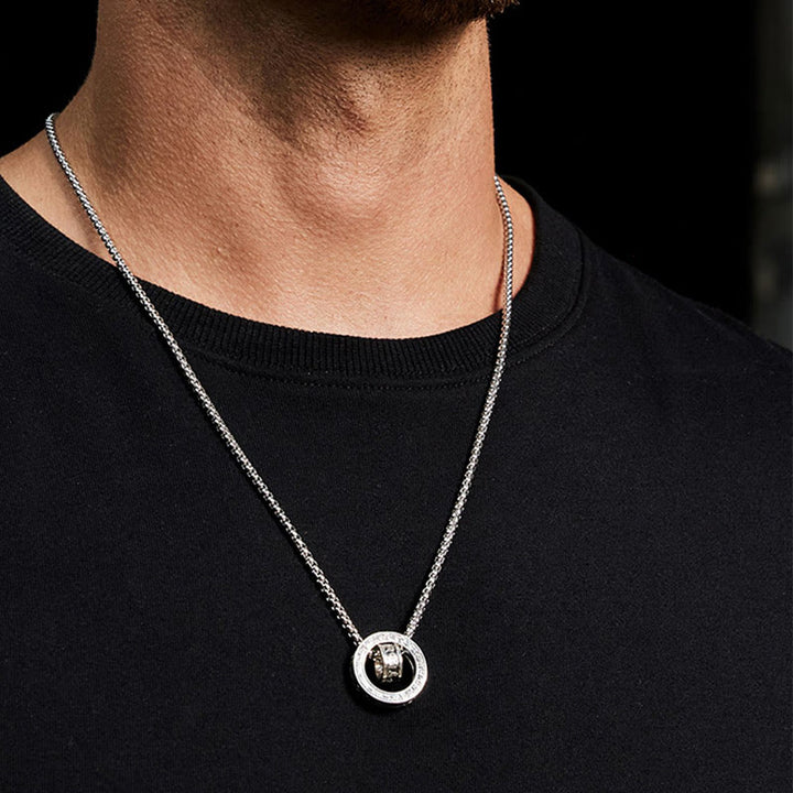 Buddha Stonesチベットオーム・マニ・パドメ・フム彫刻 平和 純粋 チェーン ネックレス ペンダント - image 13