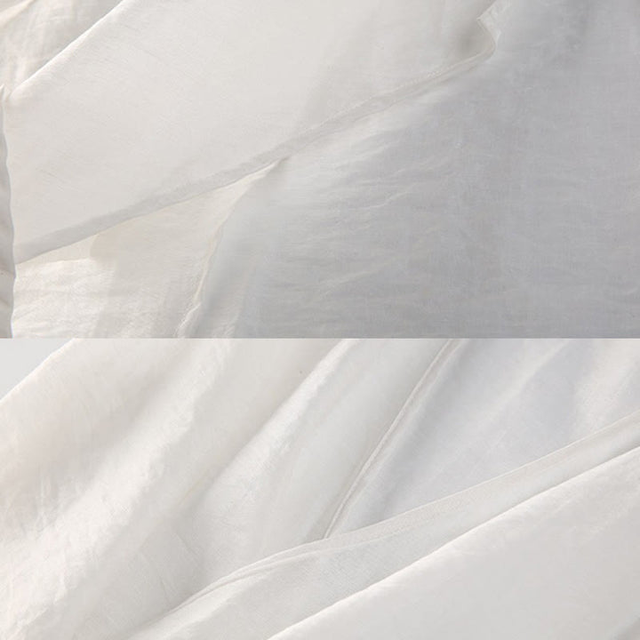 Buddha Stonesシンプル ホワイト ベージュ 柄 瞑想 スピリチュアル 禅 練習 ヨガ 服 レディース - image 6