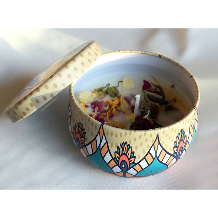 ホワイトティー、ジンジャーフラワー、ラベンダー、クチナシの香りのソイワックスキャンドル。ご家族やご友人へのギフトに。 - ホワイトティージンジャーフラワー - image 1