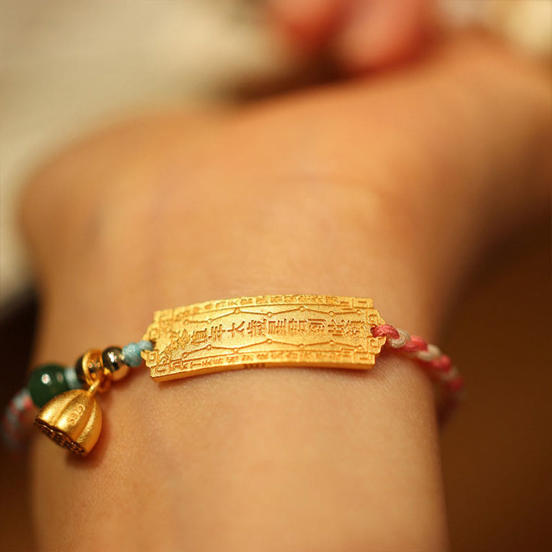 Buddha Stones925 スターリングシルバー ハンドメイド マルチカラー ストリング プロテクション 幸運のお守り 編み込みブレスレット