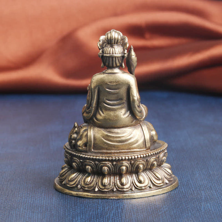 Buddha Stones文殊菩薩 銅像 装飾