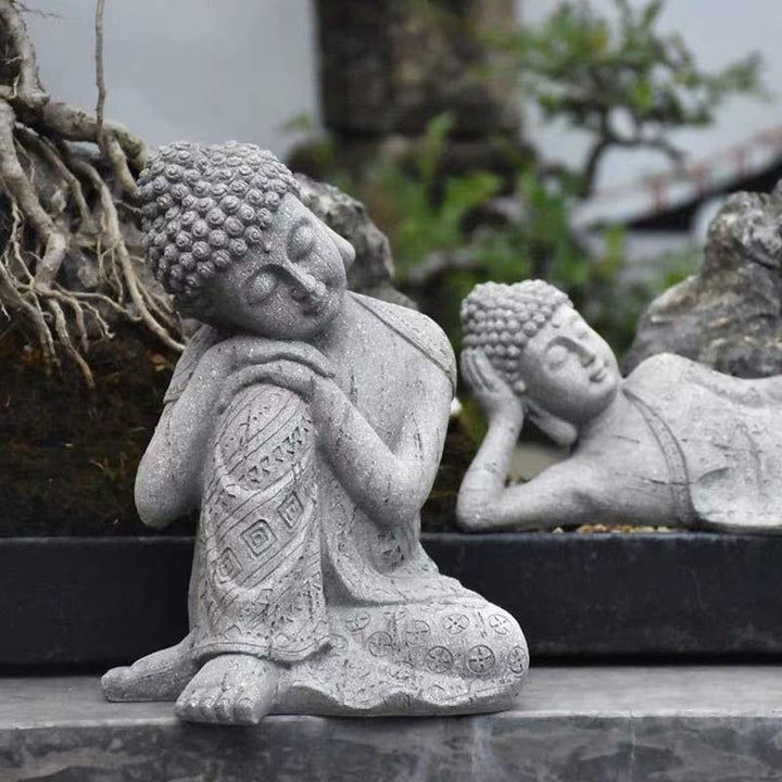 Buddha Stonesチベット瞑想 仏陀の祝福 慈悲 静寂 家の装飾