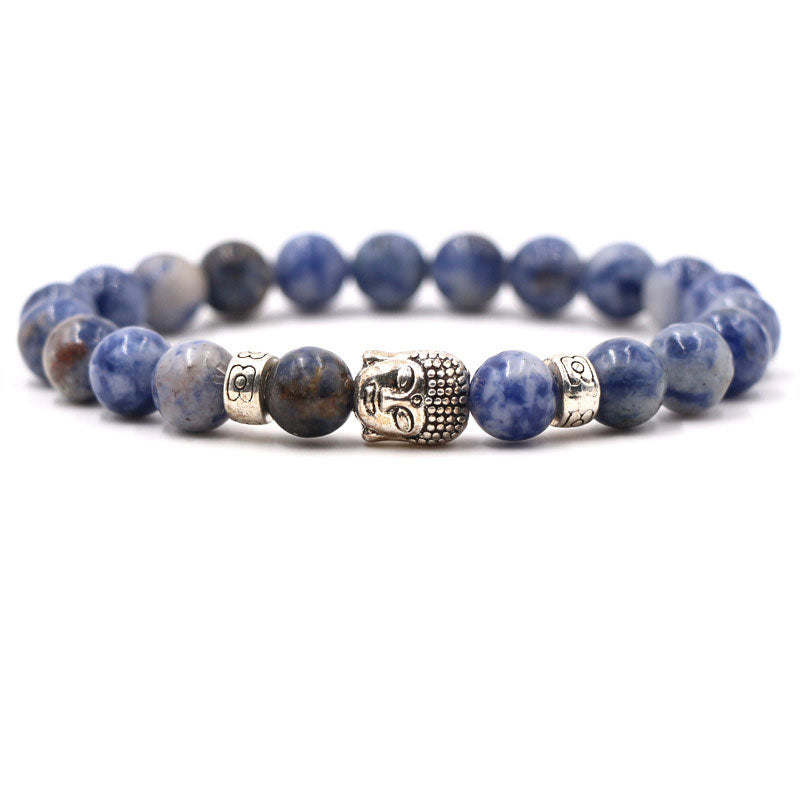 Buddha Stones紫瑪瑙守護ブレスレット