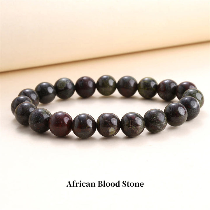 Buddha Stones 天然石クォーツ ヒーリングブレスレット