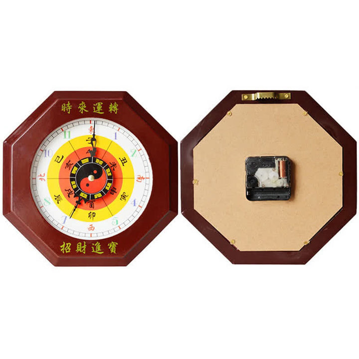 風水八卦図バランスエネルギーマップ壁掛け時計 - image 4