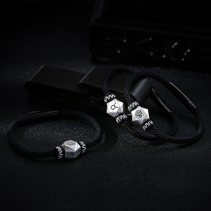 Buddha Stones999スターリングシルバー 12星座守護ハンドメイドストリングブレスレット - image 21