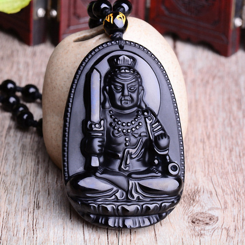 Buddha Stones十二支 黒曜石 仏陀 お守り 保護ペンダント ネックレス - image 7