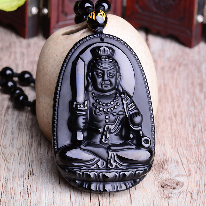 Buddha Stones十二支 黒曜石 仏陀 お守り 保護ペンダント ネックレス - image 7