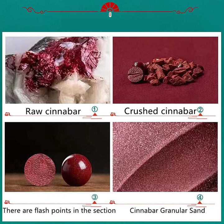 Buddha Stones辰砂福文字桜祝福ブレスレット - image 7