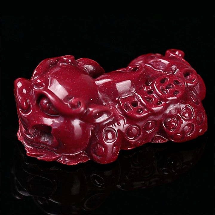 Buddha Stonesチベット辰砂PiXiuの穏やかなブレスレット