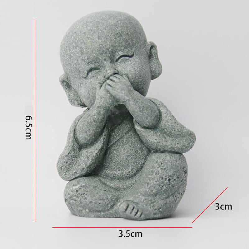 Buddha Stones瞑想 祈り 僧侶 仏像 静寂 室内装飾 - image 15