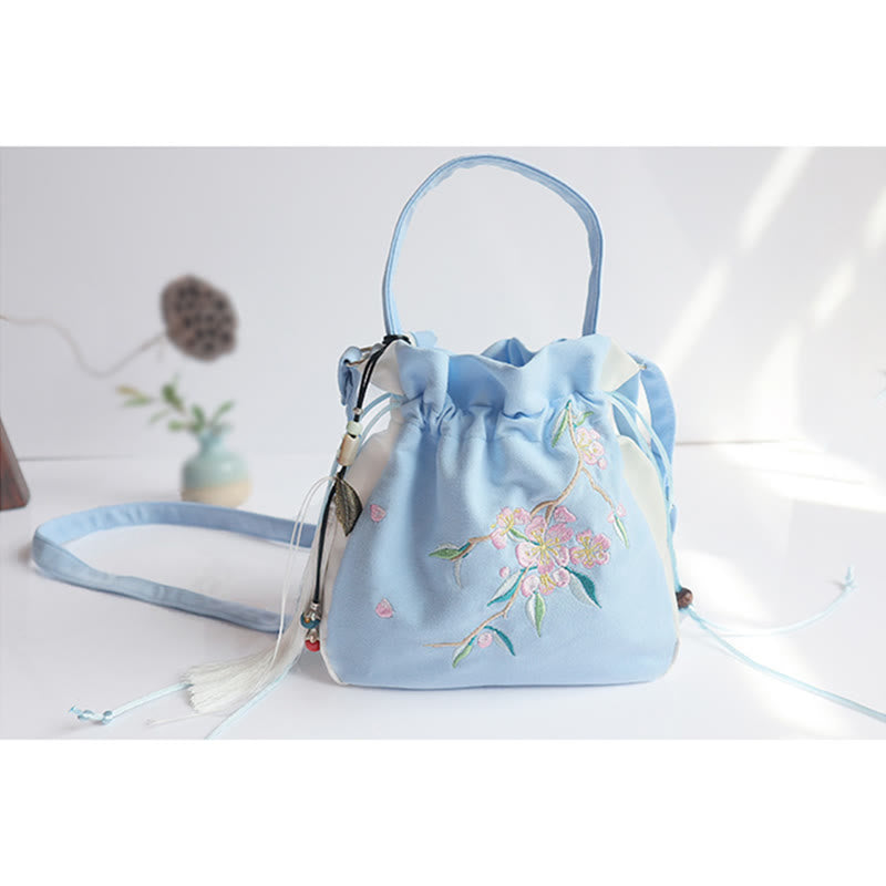 Buddha Stonesハンドメイド刺繍花キャンバストートショルダーバッグハンドバッグ - image 32