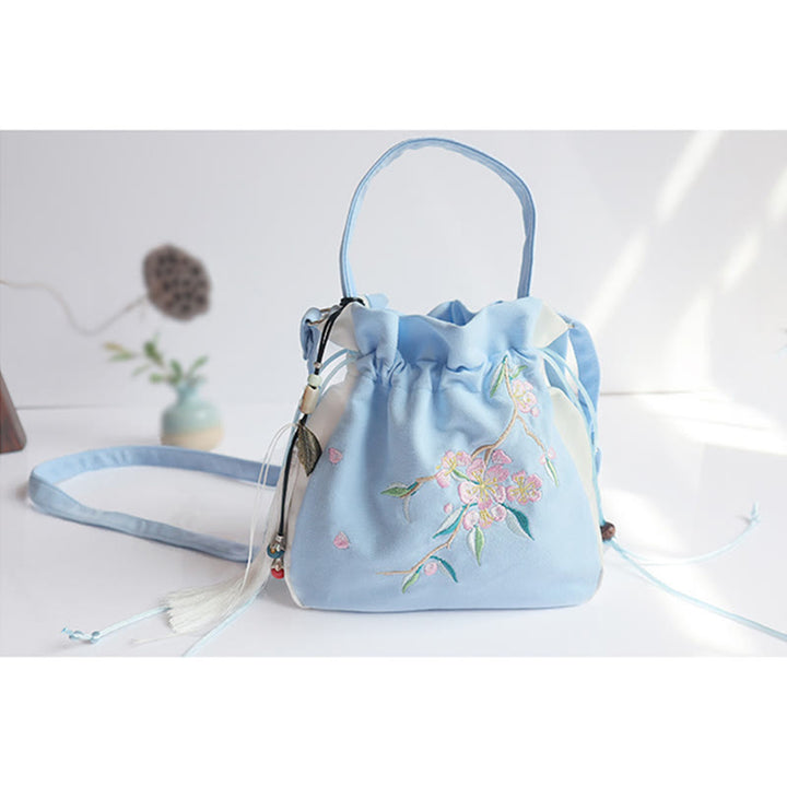 Buddha Stonesハンドメイド刺繍花キャンバストートショルダーバッグハンドバッグ - image 32