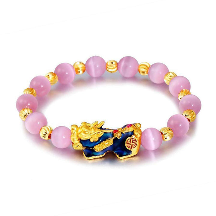 Buddha StonesPiXiuアイ幸運ブレスレット