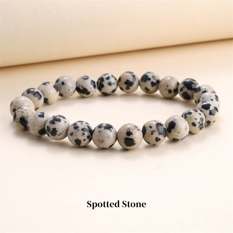 Buddha Stones 天然石クォーツ ヒーリングブレスレット