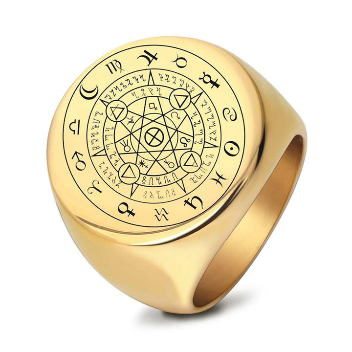 Buddha Stones12星座守護祈願リング
