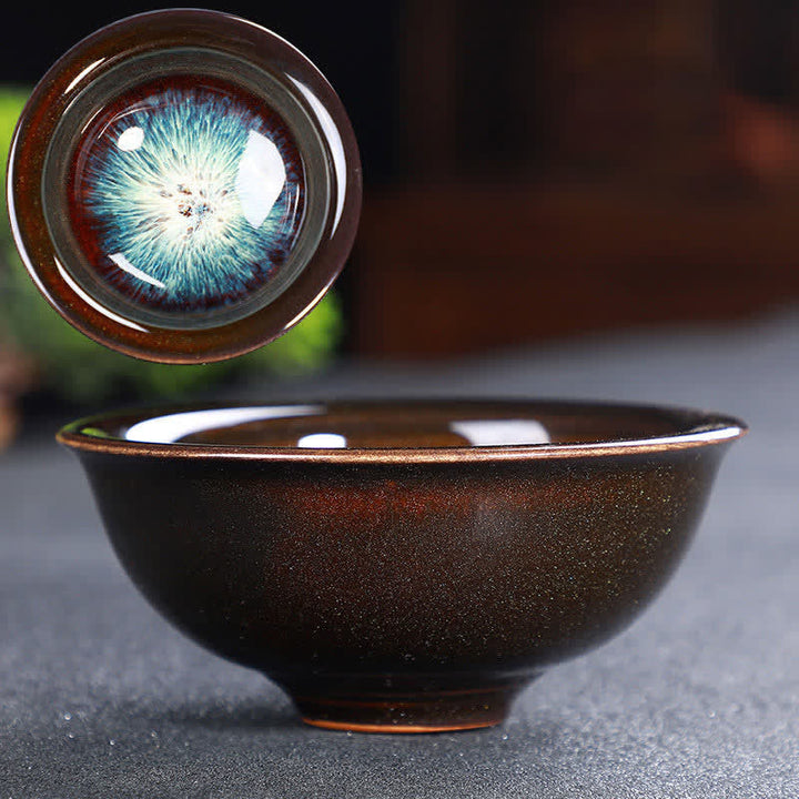 Buddha Stonesカラフル セラミック ティーカップ ホームオフィス ティーカップ - スカイブルー - image 53