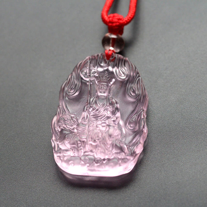 Buddha Stones地蔵仏リウリ クリスタル セレニティ アミュレット ネックレス ペンダント