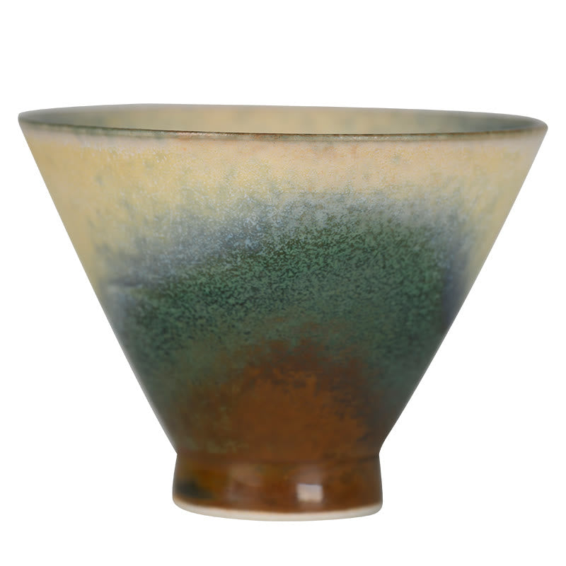 Buddha Stonesヴィンテージ炉変成窯磁器ティーカップカンフーティーカップ
