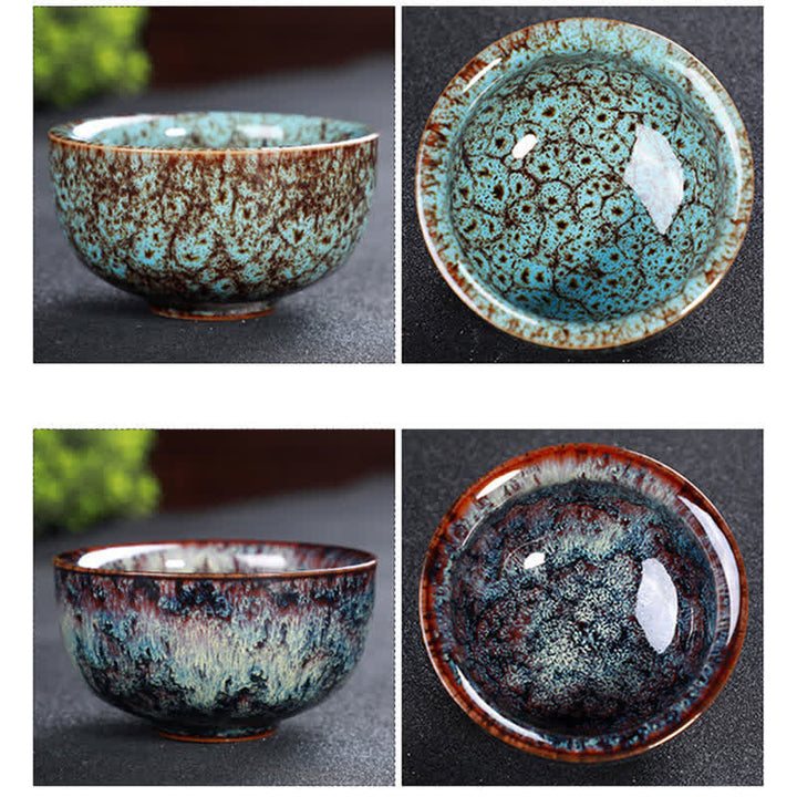 Buddha Stonesカラフル セラミック ティーカップ ホームオフィス ティーカップ