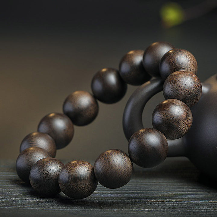 Buddha Stones 108Mala沈香 平和 強さ 穏やか ブレスレット