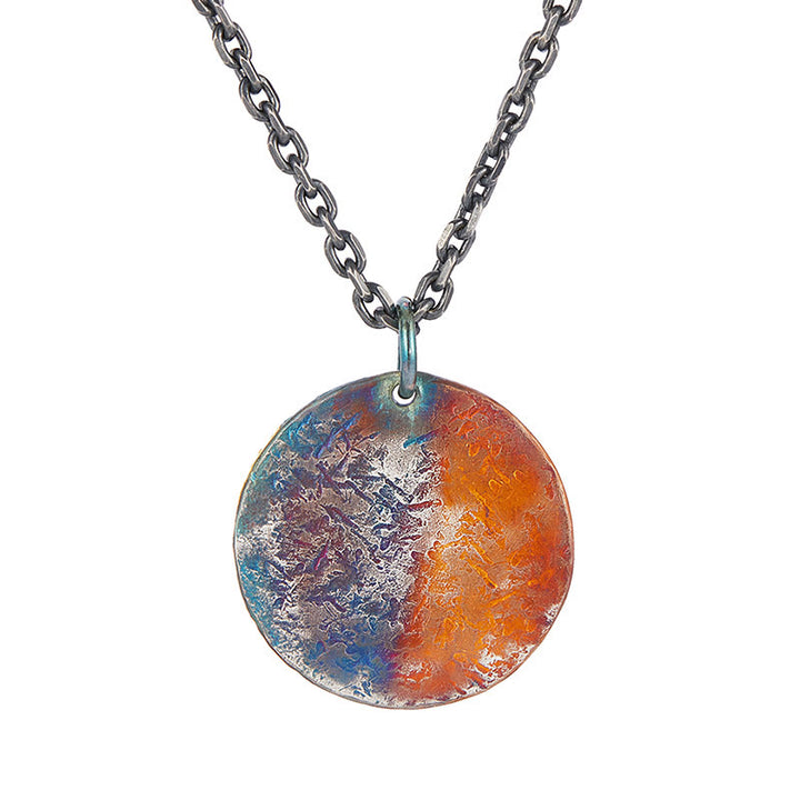 Buddha Stones999スターリングシルバー 24Kゴールド 半悪魔 半仏 慈悲のネックレスペンダント - image 5