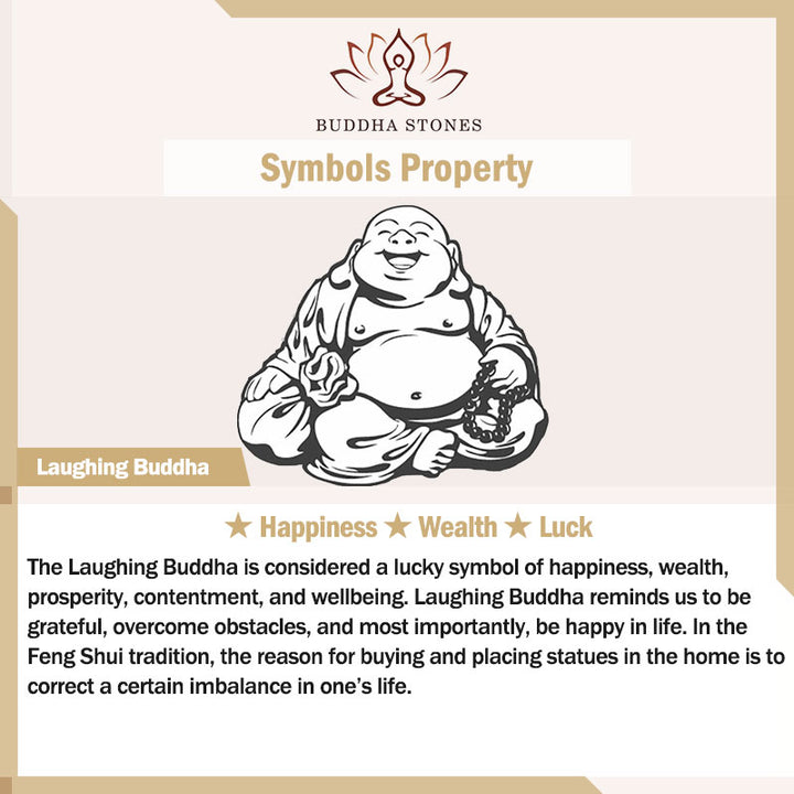 Buddha Stones天然和田翡翠 笑い仏 豊穣のネックレスペンダント - image 8