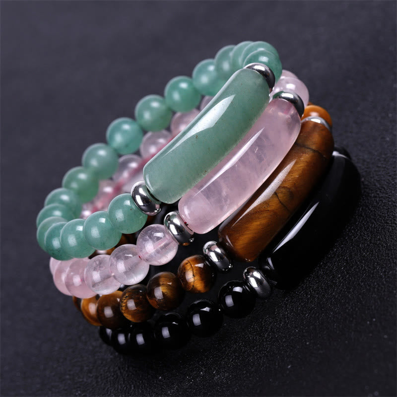 Buddha Stonesハンドメイド天然宝石ヒーリングブレスレット