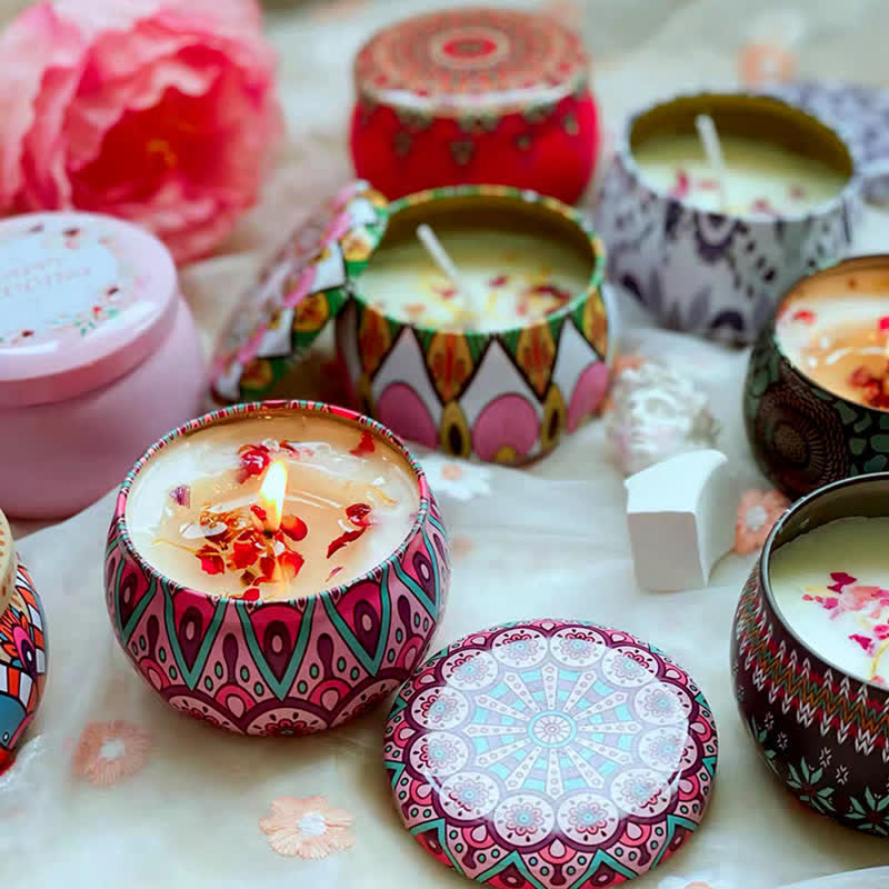 ホワイトティー、ジンジャーフラワー、ラベンダー、クチナシの香りのソイワックスキャンドル。ご家族やご友人へのギフトに。 - image 20