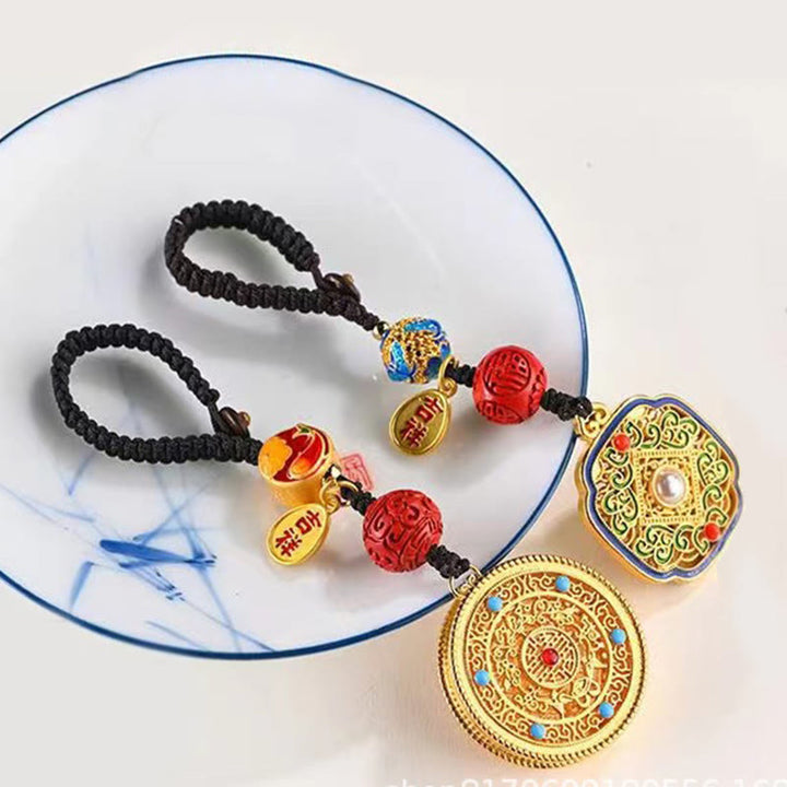 Buddha Stones福文字 祝福 如意 チャーム キーチェーン
