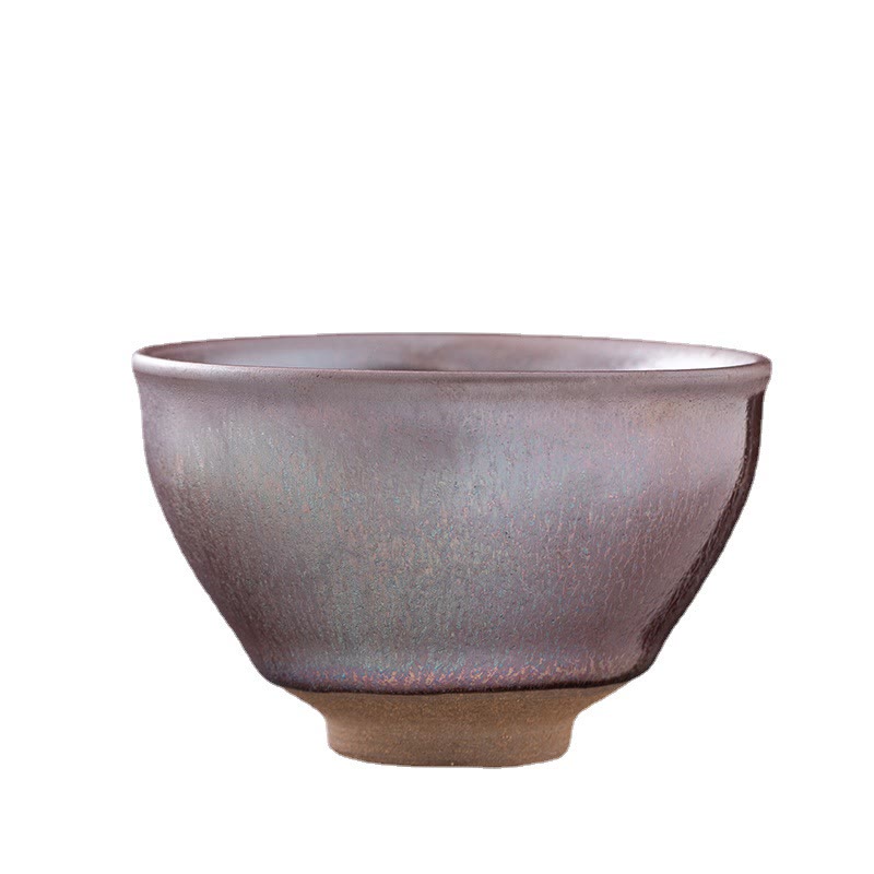 Buddha Stones中国ピンクゴールド Jianzhan 磁器ティーカップカンフーティーカップ