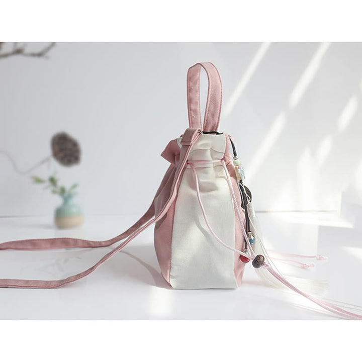 Buddha Stonesハンドメイド刺繍花キャンバストートショルダーバッグハンドバッグ - image 50