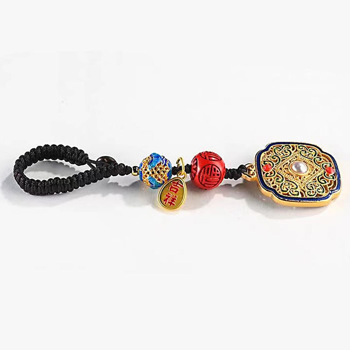 Buddha Stones福文字 祝福 如意 チャーム キーチェーン
