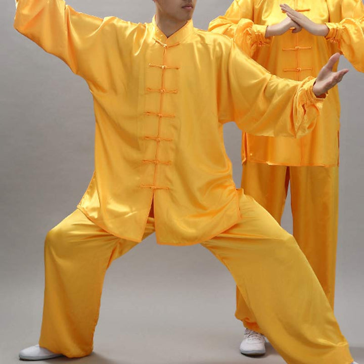 Buddha Stonesシンプルな柄 瞑想 祈り スピリチュアル 禅 太極拳 気功 練習 ユニセックス 服セット