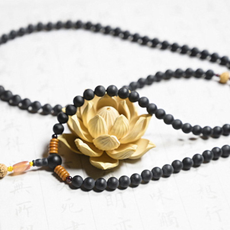 Buddha Stonesチベット数珠Mala菩提樹 赤瑪瑙 ヒーリングブレスレット