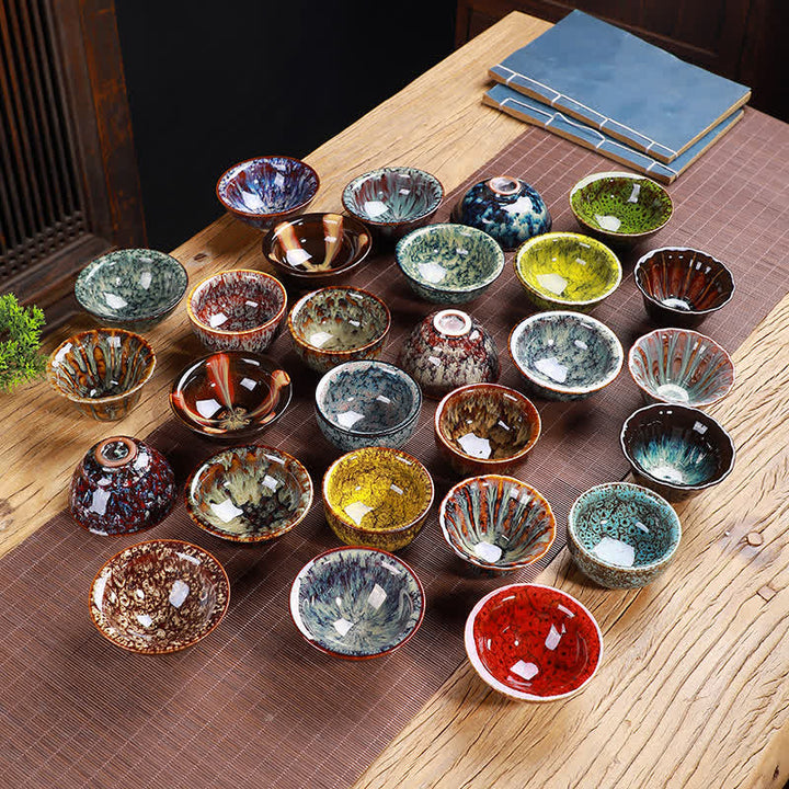 Buddha Stonesカラフル セラミック ティーカップ ホームオフィス ティーカップ