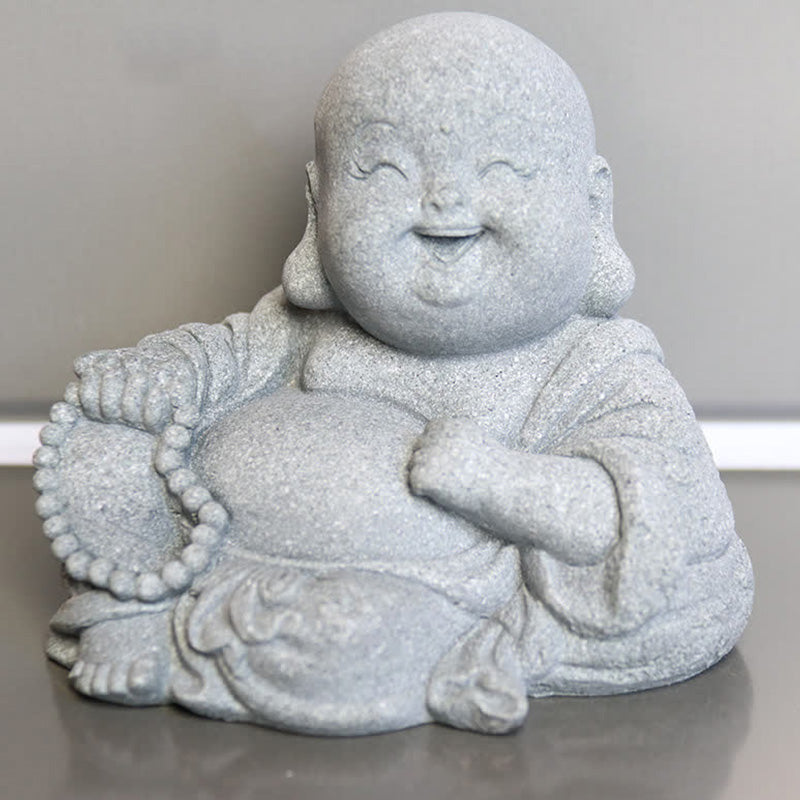 Buddha Stones瞑想 仏像 慈悲 室内装飾 - 9.5×7.5×8cm - image 10