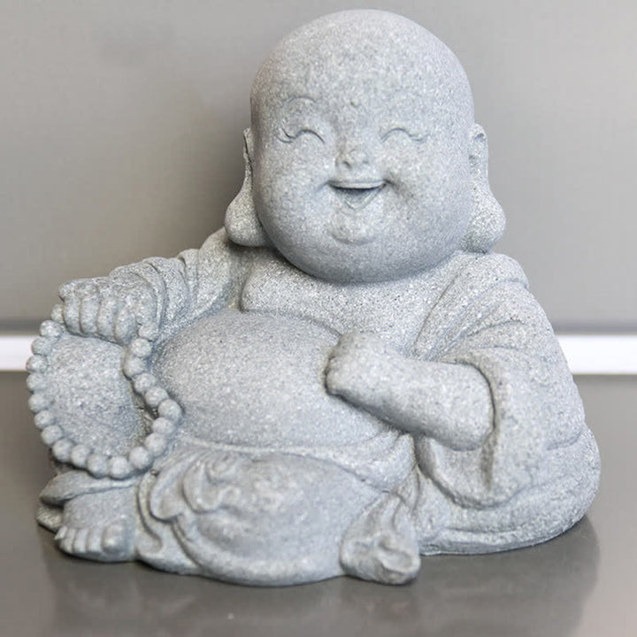 Buddha Stones瞑想 仏像 慈悲 室内装飾 - 9.5×7.5×8cm - image 10