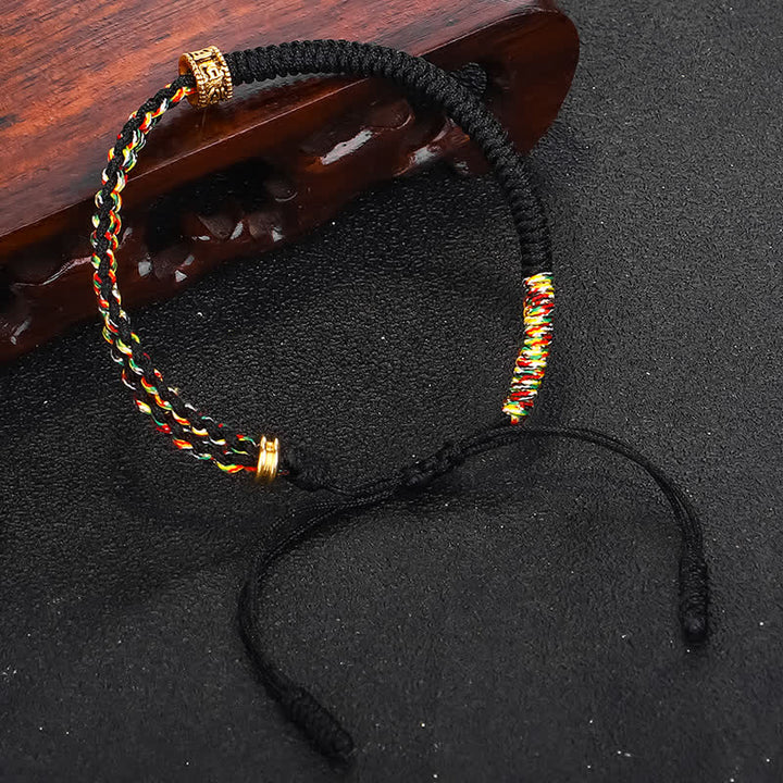 Buddha Stonesオーム・マニ・パドメ・フム守護幸運ブレスレット