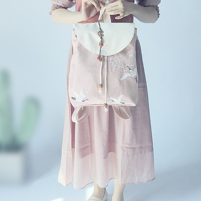 Buddha Stonesハンドメイド刺繍入り大容量キャンバスバックパック - image 36