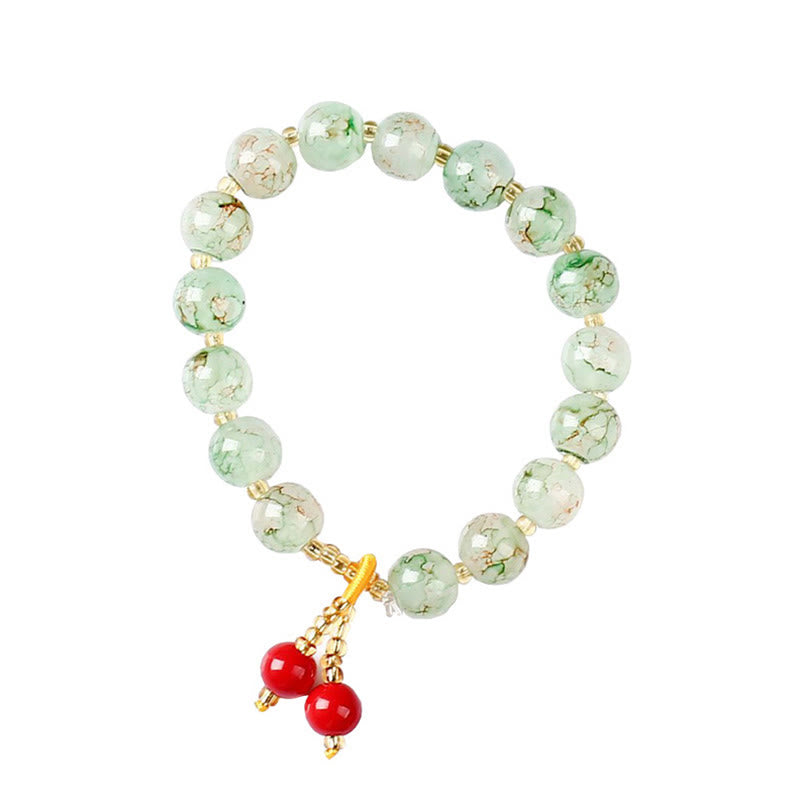 Buddha Stones琉璃ガラスビーズ 祝福 ハーモニーブレスレット