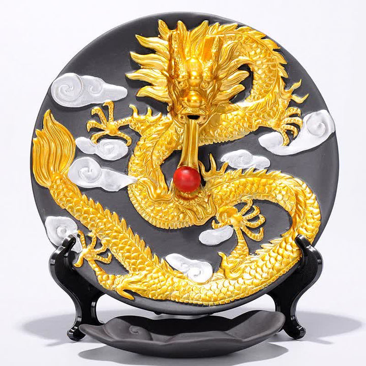 ドラゴンセラミック逆流煙噴水瞑想香炉