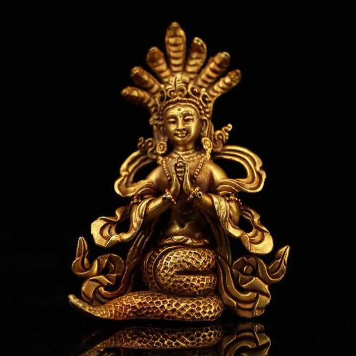 菩薩龍樹守護銅像装飾 - image 6