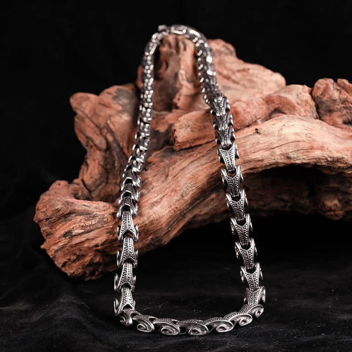 Buddha Stones龍模様 チタン鋼 守護 ネックレス ペンダント ブレスレット - image 19