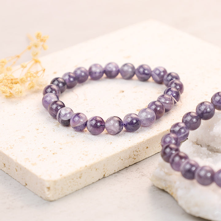 Buddha Stonesアメジスト浄化ブレスレット