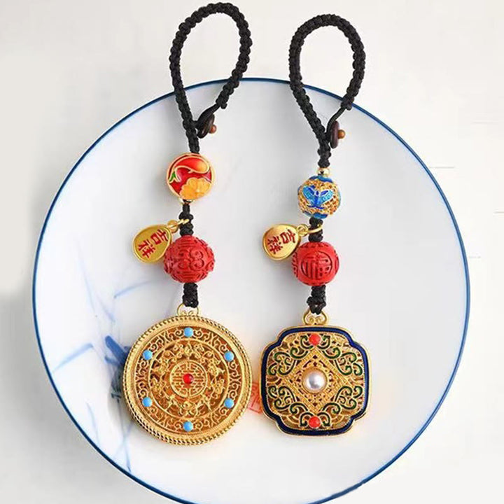 Buddha Stones福文字 祝福 如意 チャーム キーチェーン