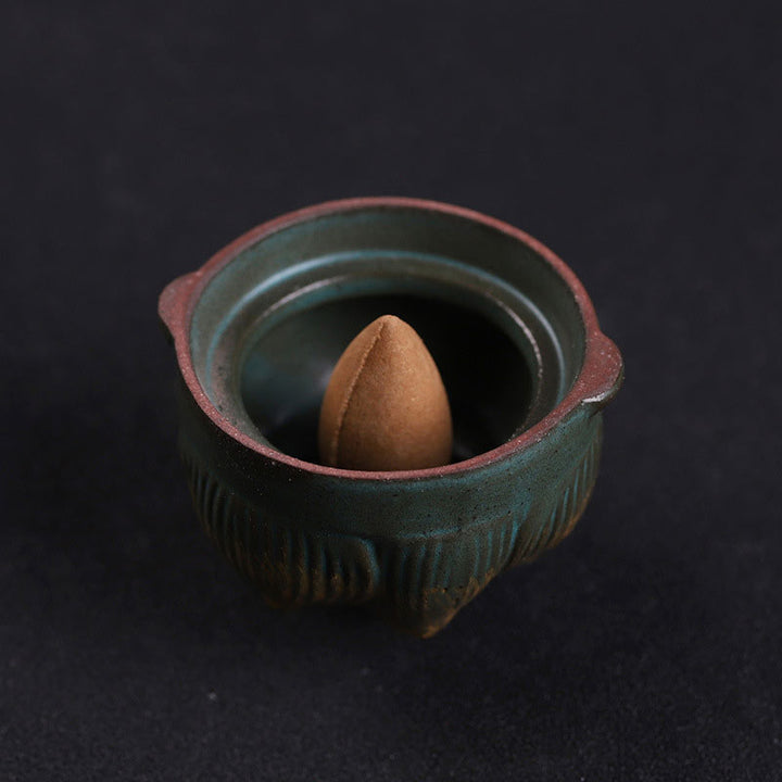 Buddha Stones蓮 瞑想 吊り下げ 香炉 装飾