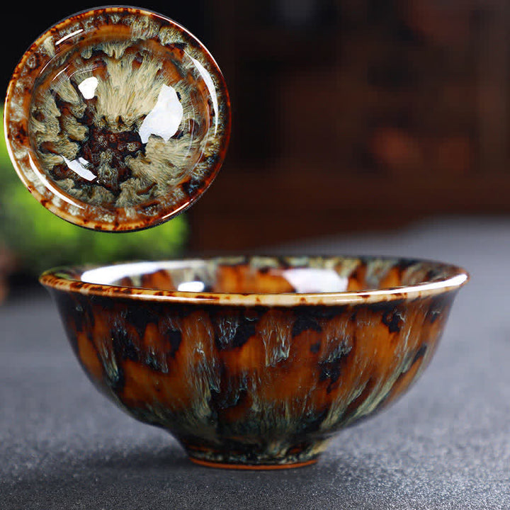 Buddha Stonesカラフル セラミック ティーカップ ホームオフィス ティーカップ - image 13