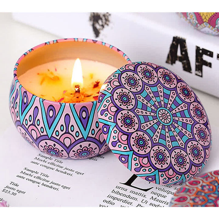 ホワイトティー、ジンジャーフラワー、ラベンダー、クチナシの香りのソイワックスキャンドル。ご家族やご友人へのギフトに。 - image 30