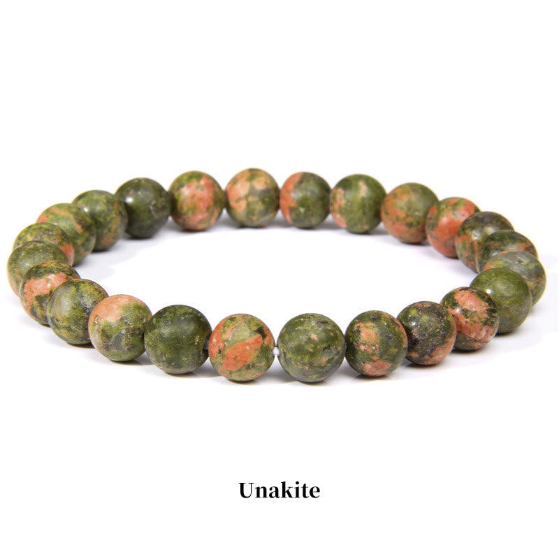 Buddha Stones 天然石クォーツ ヒーリングブレスレット